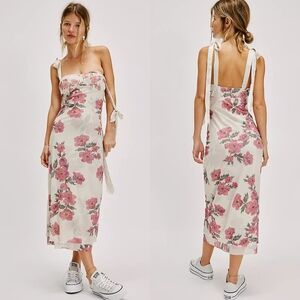 NWT Free People Got Glam Slip Dress